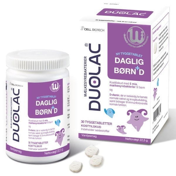 Duolac daglig børn + d Duolac daglig børn + d