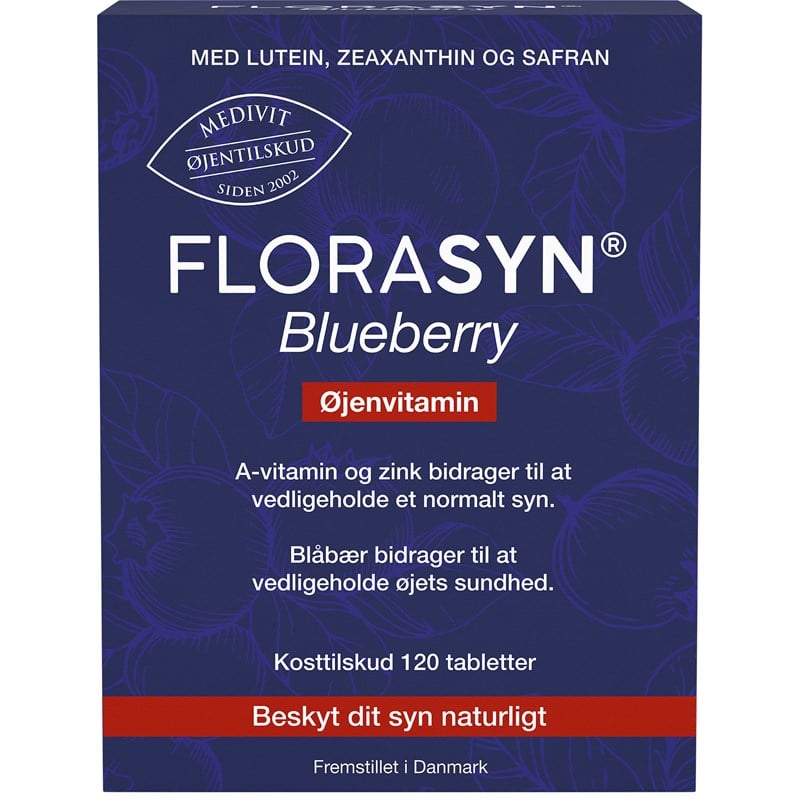 Florasyn blueberry øjenvitamin