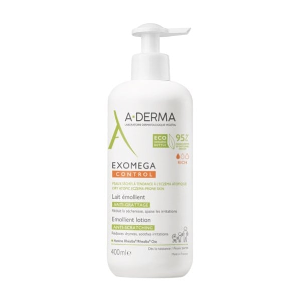 A-Derma Exomega control emollient lotion