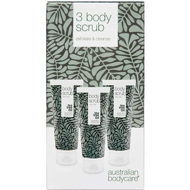 Australian Bodycare body scrub sampak