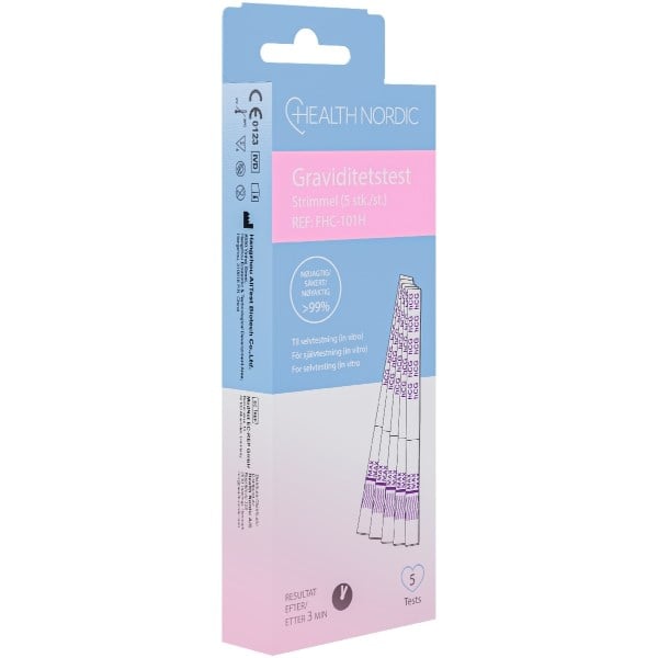 Health Nordic graviditetstest strimmel