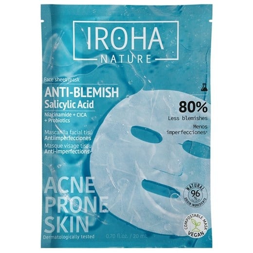 IROHA anti-blemish sheet mask