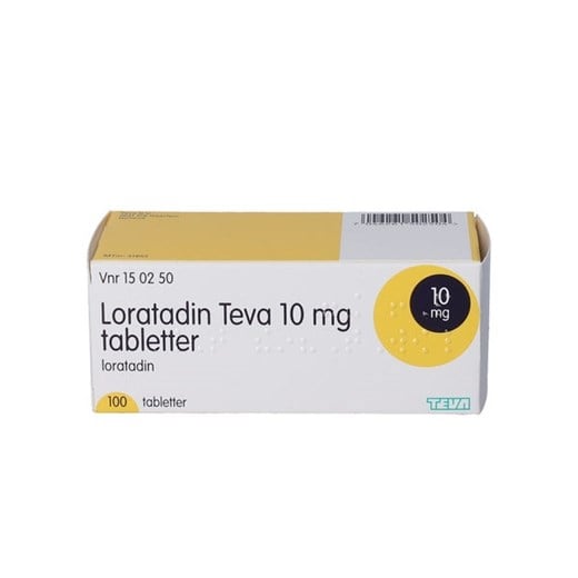 Loratadin Teva tabletter