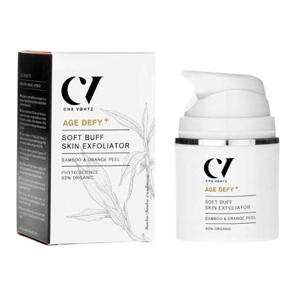 Green People age defy+ soft buff skin exfoliator