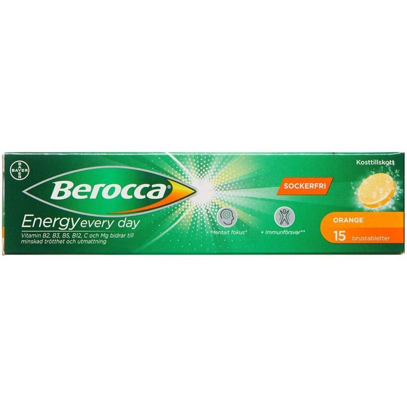 Berocca orange brusetabletter