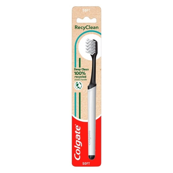 Colgate tandbørste recyclean soft
