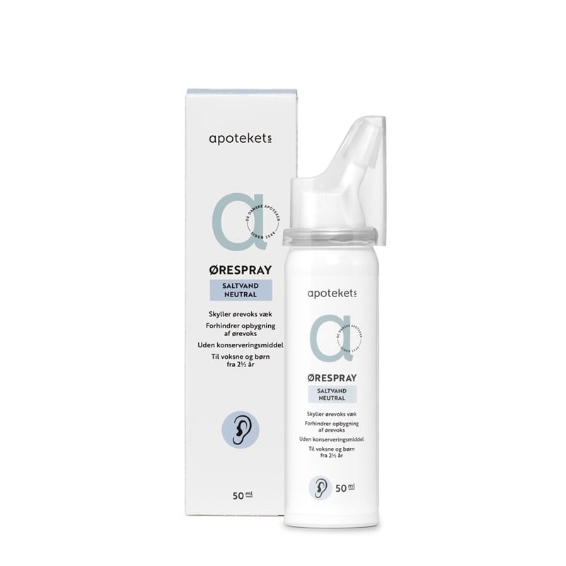 Apotekets ørespray saltvand