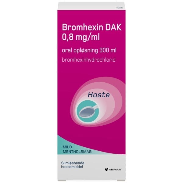 Bromhexin opløsning