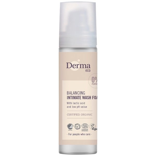 Derma Eco balancing intimate wash foam