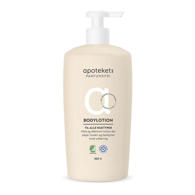 Apotekets Parfumefri bodylotion m. pumpe