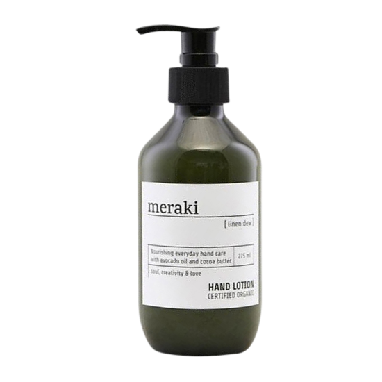 Meraki linen dew hand lotion