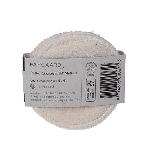 Pargaard genbrugelige rondeller naturhvid Pargaard genbrugelige rondeller naturhvid