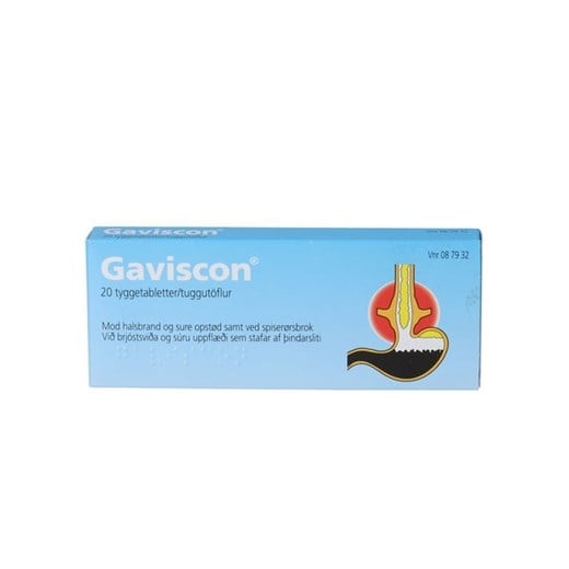 Gaviscon tyggetabletter