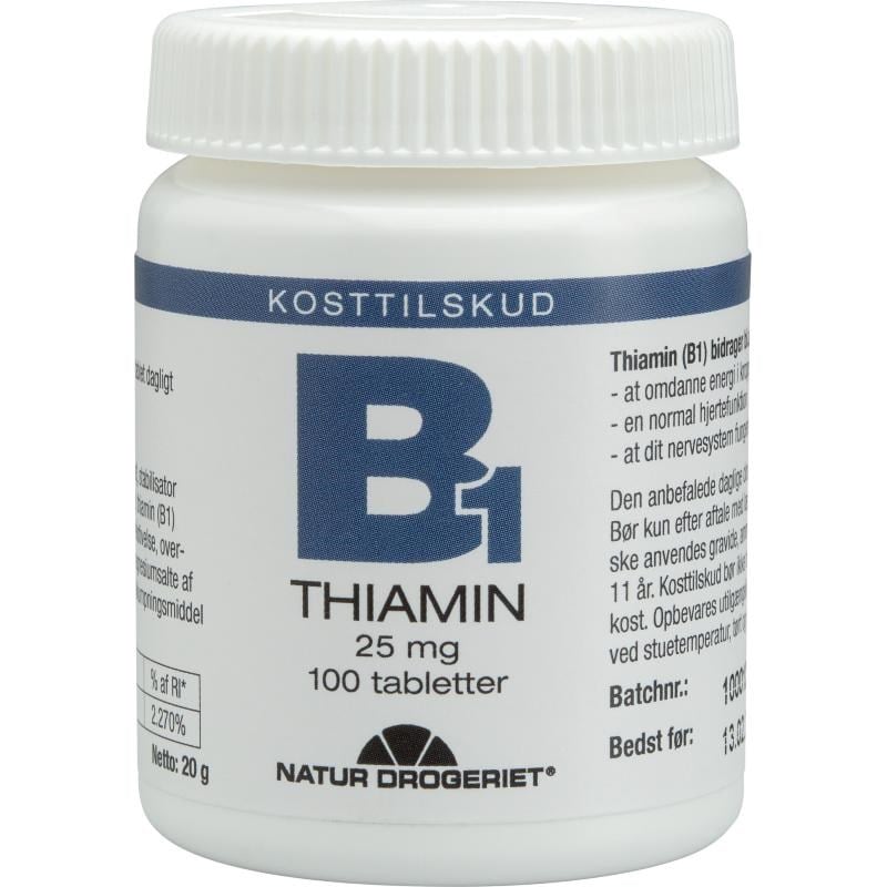 Natur Drogeriet b1 thiamin