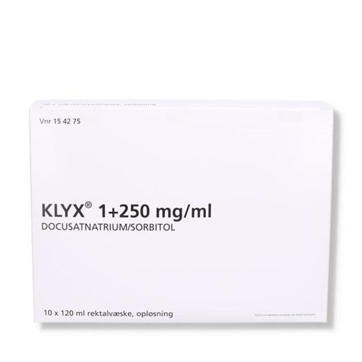 Klyx 1+250 mg/ml - 10 x 120 ml Orifarm
