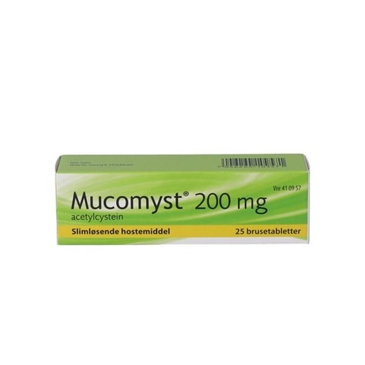 Mucomyst brusetabletter