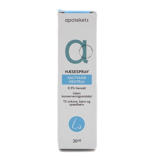 Apotekets næsespray saltvand