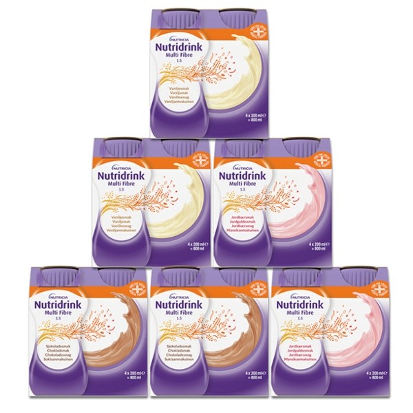 Nutridrink Multi Fibre mix-kasse Nutridrink Multi Fibre mix-kasse