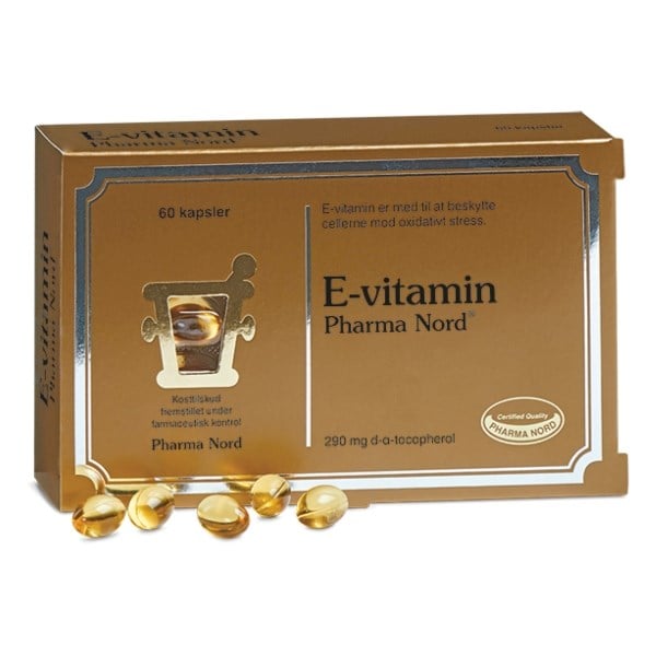 Pharma Nord E-vitamin kapsler 290 mg