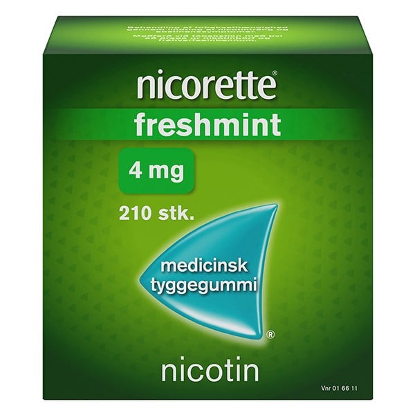 Nicorette nikotintyggegummi freshmint