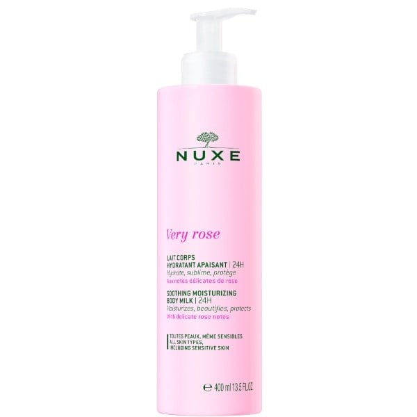 Nuxe Very Rose soothing moisturizing body milk