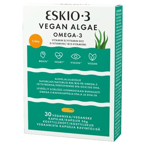 Eskio-3 vegan algae omega-3