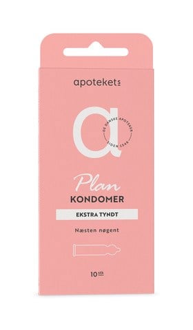 Apotekets Plan rød kondomer