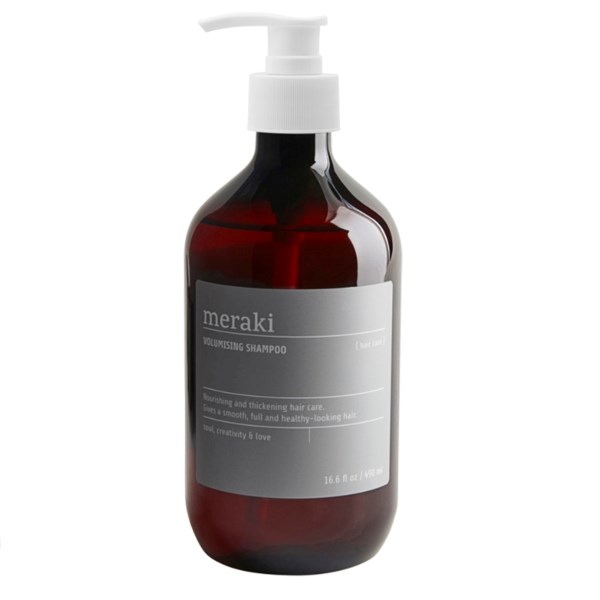 Meraki hair care volumising shampoo