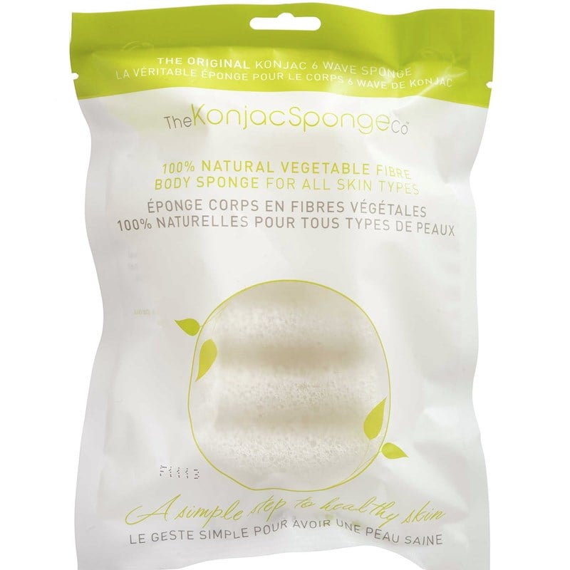Konjac Sponge body hvid