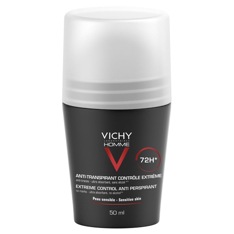 Vichy Homme deo roll-on 72H