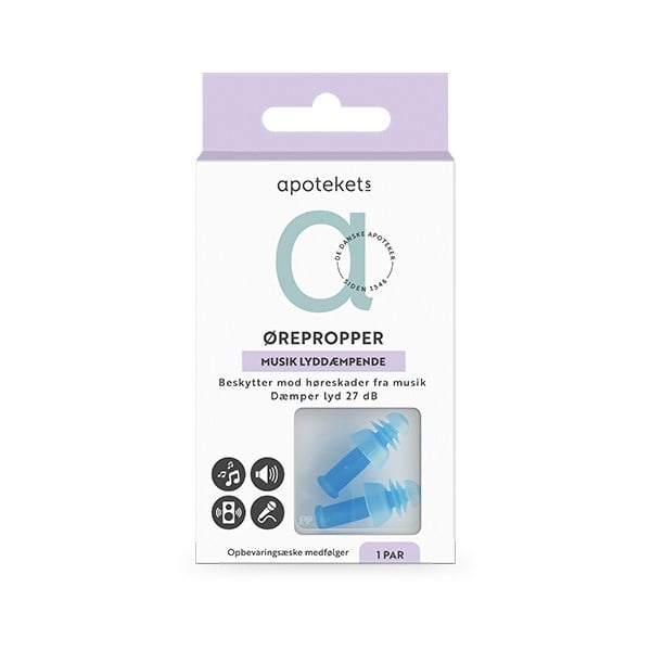 Apotekets musikdæmpende ørepropper