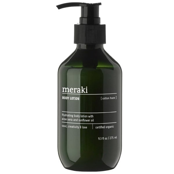 Meraki cotton haze body lotion
