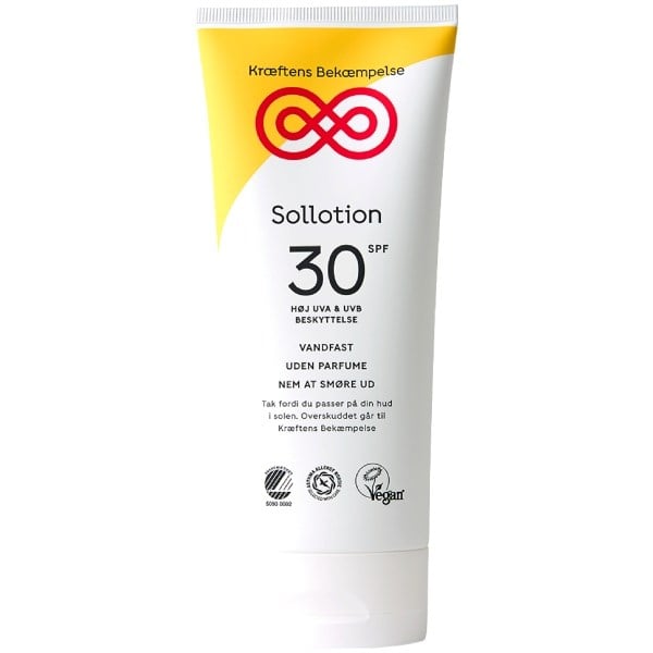 Kræftens Bekæmpelse sollotion SPF30