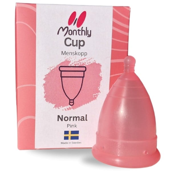 MonthlyCup normal pink menstruationskop