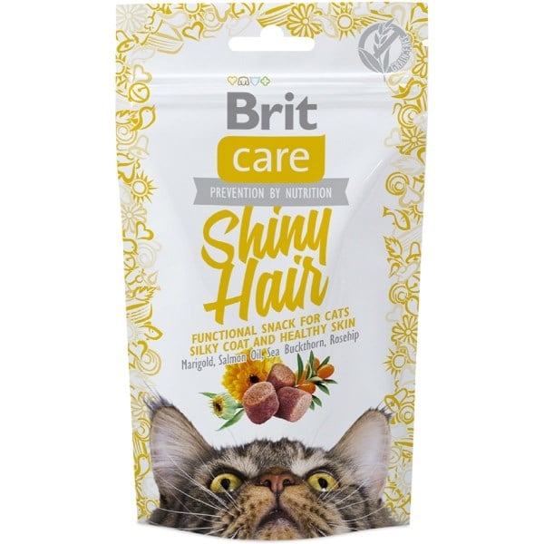 Brit Care cat snack shiny hair