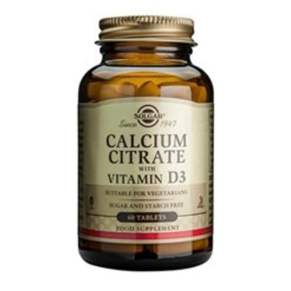 Solgar calcium citrate vitamin d3