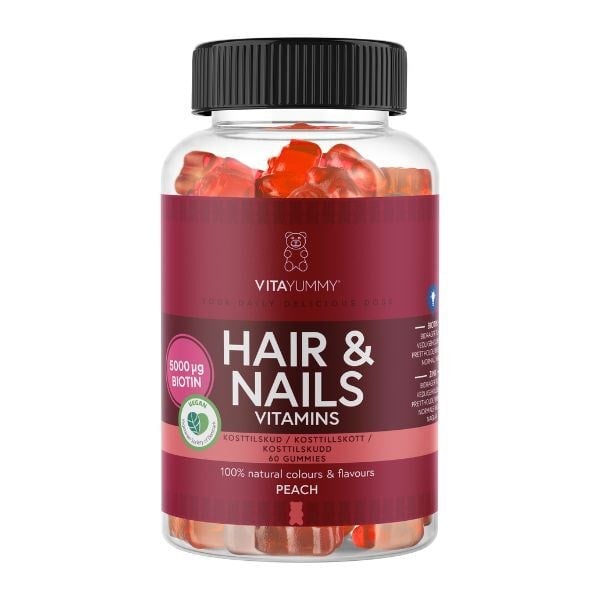 VitaYummy hair & nails peach