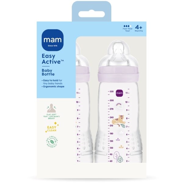 MAM Easy Active baby bottle iris