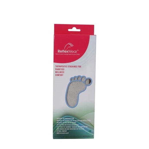 ReflexWear diabetes & comfort strømpe natur