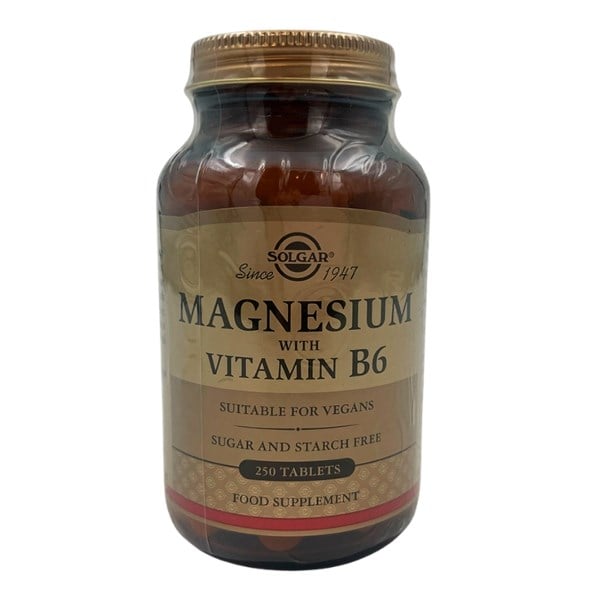 Solgar magnesium+b6