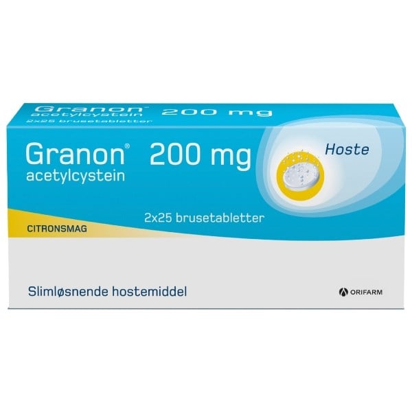 Granon brusetabletter