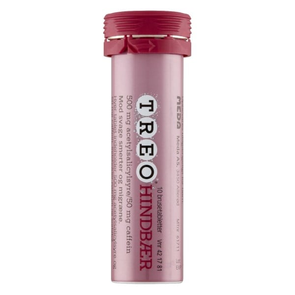 Treo hindbær brusetabletter