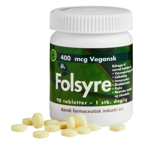Grønne Vitaminer folsyre