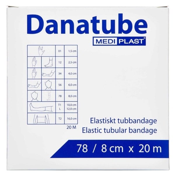 Danatube rørbandage 8 cm x 20 m Danatube rørbandage 8 cm x 20 m