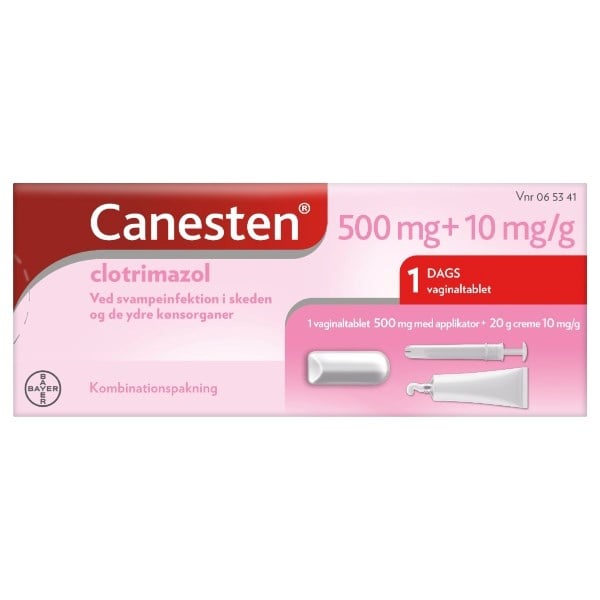 Canesten vaginaltablet & creme Canesten vaginaltablet & creme
