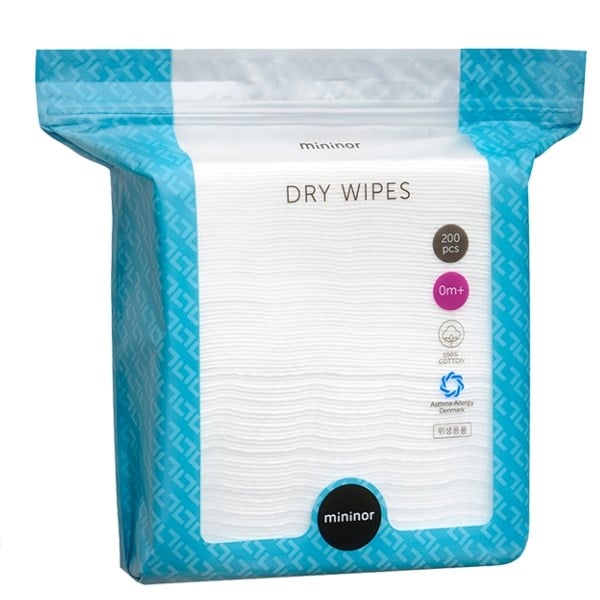 Mininor dry wipes