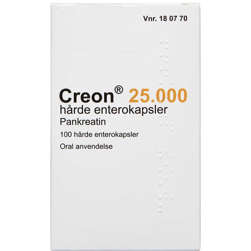 Creon lipase 25.000 ep-e abacus