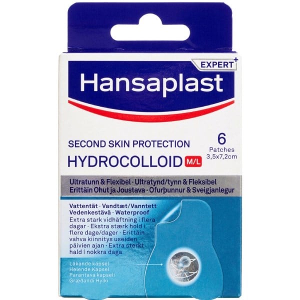 Hansaplast second skin protection hydrocolloid