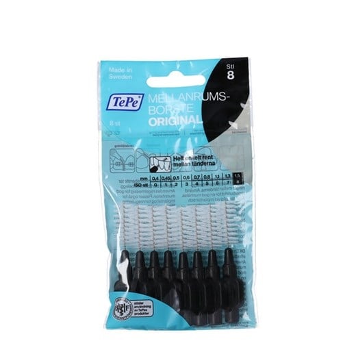 TePe mellemrumsbørster sort