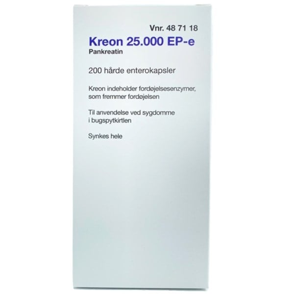 Kreon lipase 25.000 ep-e ent 2care4